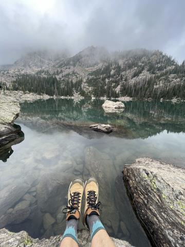 Rocky Mountains lake